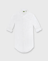 Spread Collar Sport Shirt In Poplin