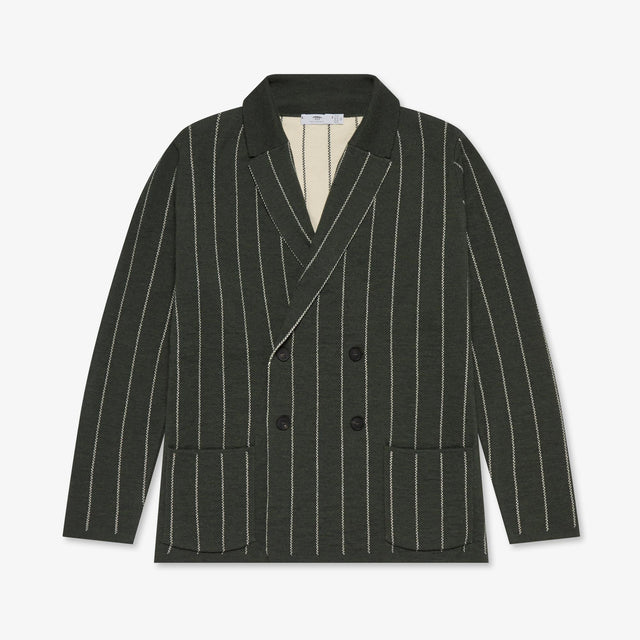 Cashmere Pinstripe Jacket