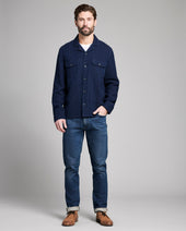 Pin Dot Dobby Two Pocket Overshirt