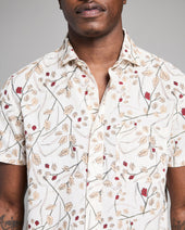 Short Sleeve Textural Sea Oat Treme Shirt