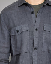 Linen Carpenter Overshirt