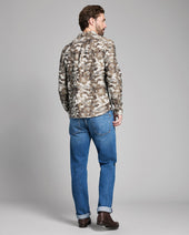 Camellia Jacquard Cedar Shirt