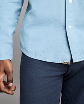 Seersucker Cedar Shirt