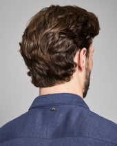 Short Sleeve Hemp Cotton Knit Shirt