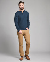 Slub Tuck Henley