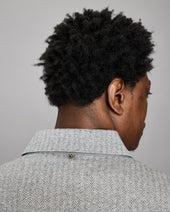 Numajiri Herringbone Shirt Jacket