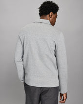 Numajiri Herringbone Shirt Jacket