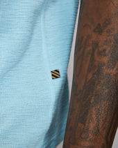Short Sleeve Slub Tuck Crew