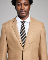 Hopsack Silk Wool Archie Jacket