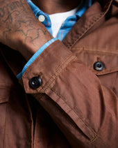 Waxed Herringbone Members Jacket