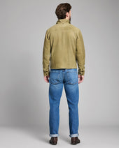 Suede Harrington Jacket