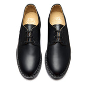 Black Fine Grain 3 Eye Gibson Shoe