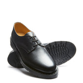 Black Hi-Shine Grain Gibson Shoe