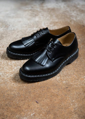 Black Hi-Shine Gibson Shoe & Shoe Kiltie