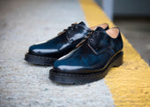 Navy Rub-Off Gibson Shoe