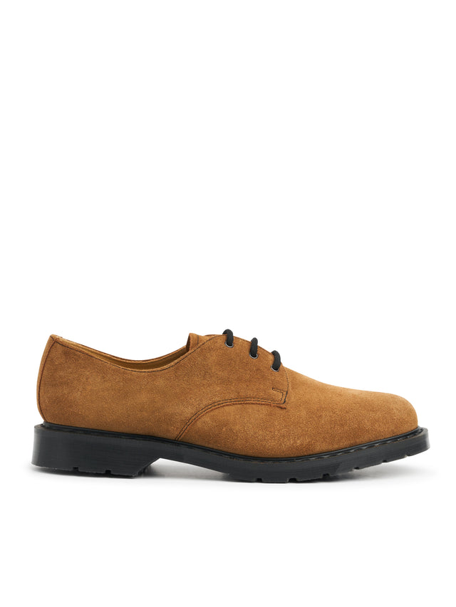 Solovair x Oliver Spencer Gibson Shoe Tan Suede