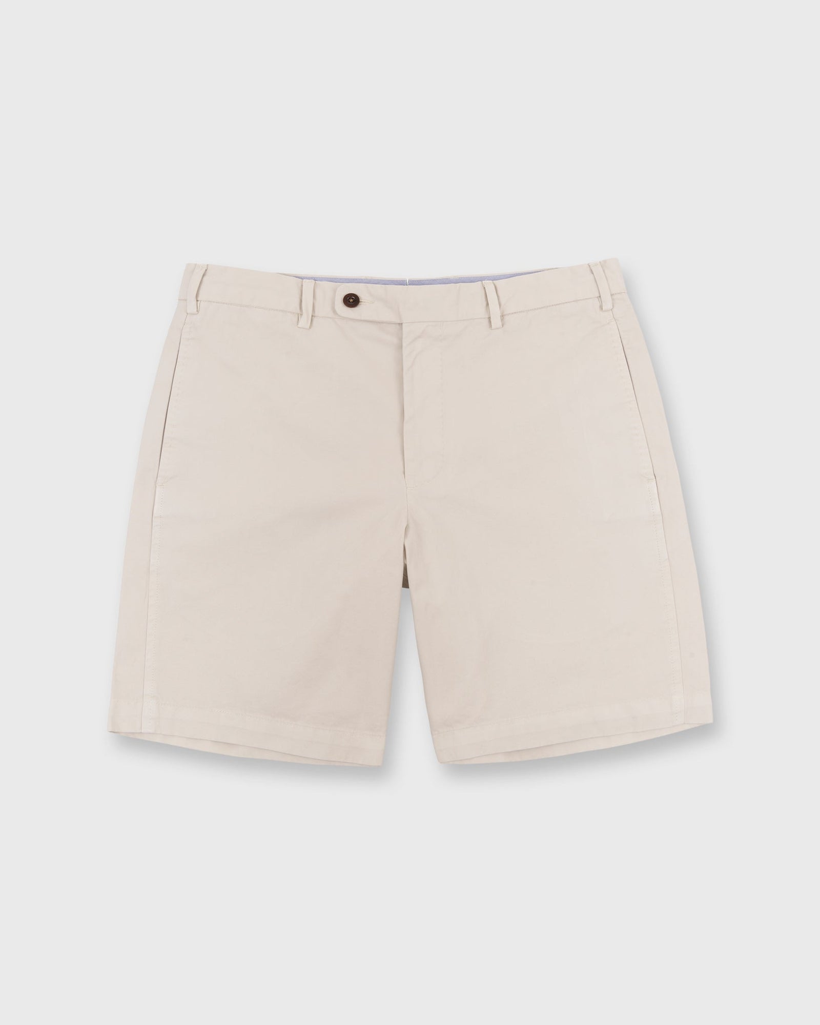 Garment-Dyed Short in Stone AP Twill