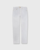 Slim Straight Jean In Garment Dyed Denim