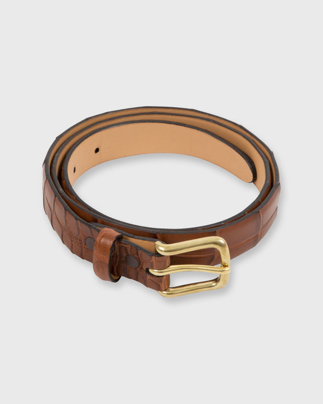 1 Belt In Medium Matte Alligator