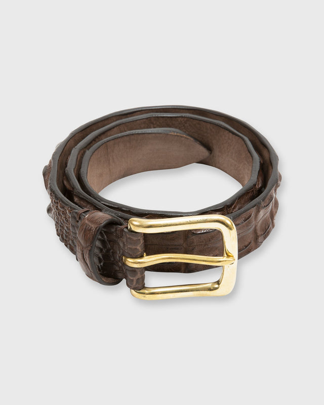 1 3 8 Hornback Crocodile Belt In