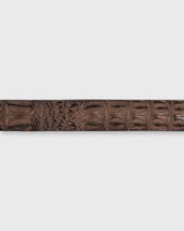 1 3 8 Hornback Crocodile Belt In