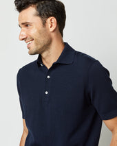 Rally Polo Sweater In Cotton