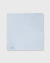 Hand Rolled Pocket Square In Cotolino White Edge