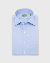 Spread Collar Sport Shirt In Light Chambray