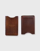 Card Case In Papaya Leather
