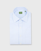 Spread Collar Dress Shirt In Small Bengal Stripe Poplin