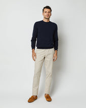 Crewneck Sweater In Cotton