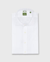 Slim Fit Spread Collar Sport Shirt In Poplin