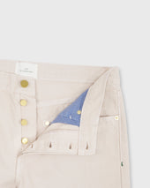Slim Straight 5 Pocket Pant In Garment Dyed Canvas