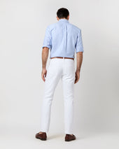 Slim Straight Jean In Garment Dyed Denim