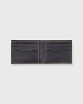 Bi Fold Wallet In Leather