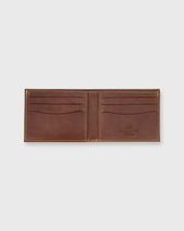 Bi Fold Wallet In Leather