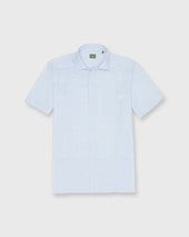 Guayabera Shirt With Hem Pockets In Cotolino