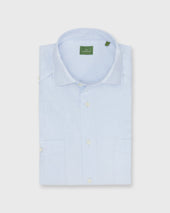 Guayabera Shirt With Hem Pockets In Cotolino