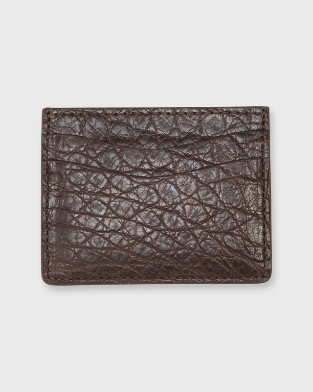Chocolate Matte Alligator