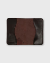 Passport Holder In Dark Brown Cordovan