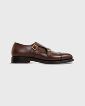 Double Monk Strap In Calfskin