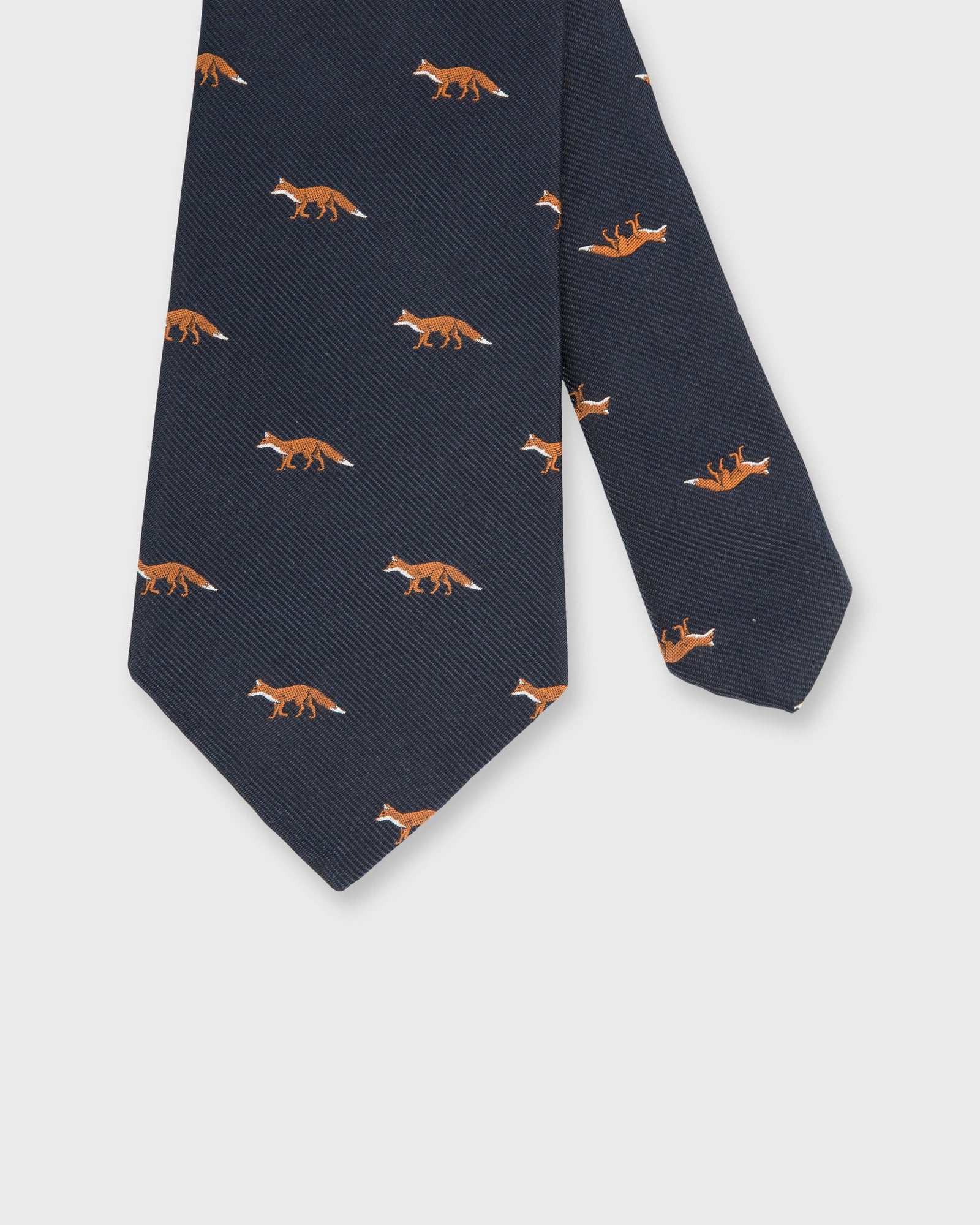 Silk Club Tie In Fox