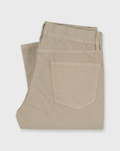 Slim Straight 5 Pocket Pant In Garment Dyed Canvas