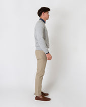 Slim Straight 5 Pocket Pant In Garment Dyed Canvas