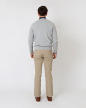 Slim Straight 5 Pocket Pant In Garment Dyed Canvas