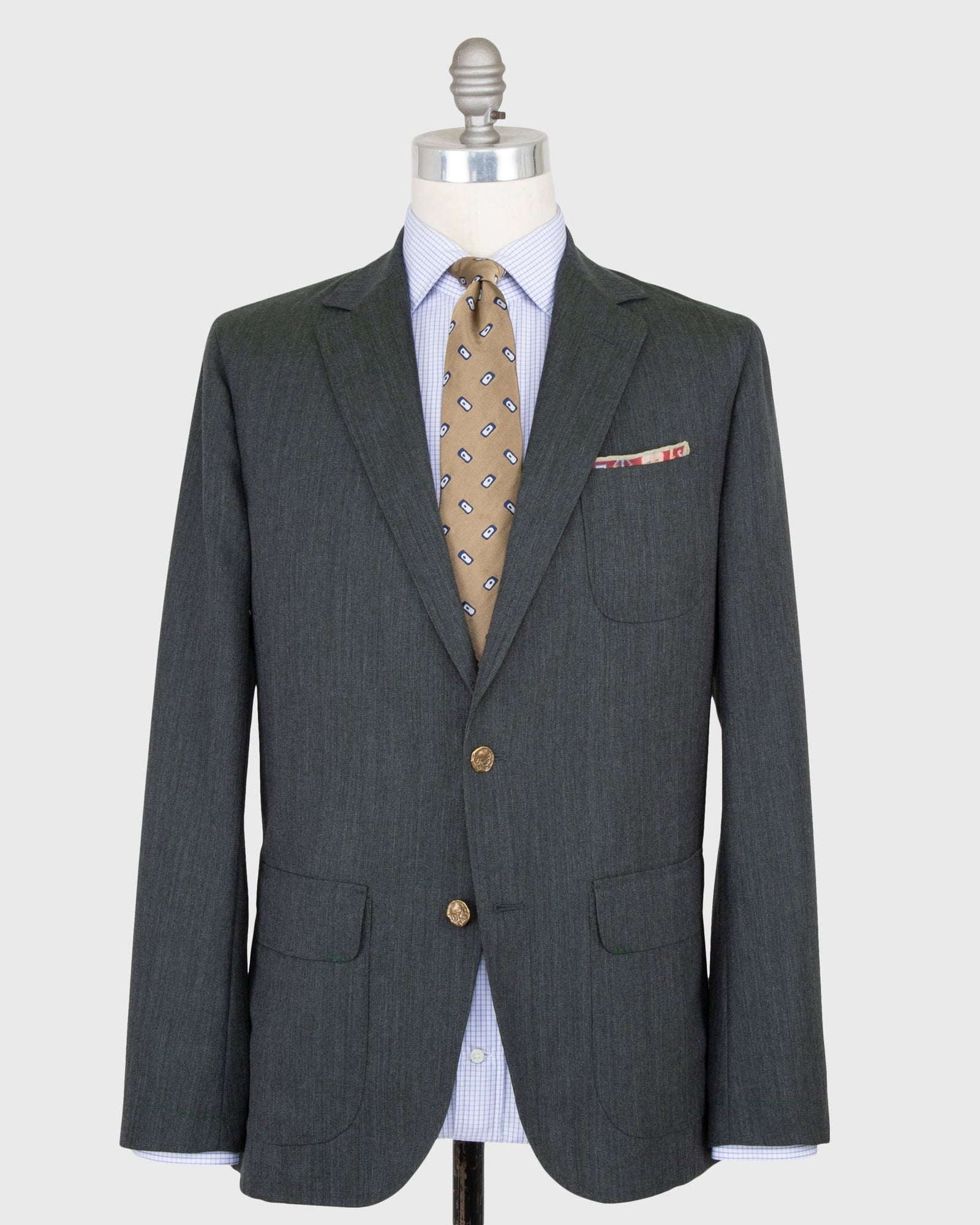 Ghost Blazer In Lovat High Twist