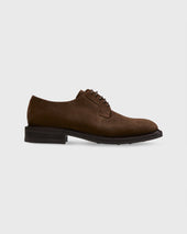 Five Eyelet Blucher In Suede