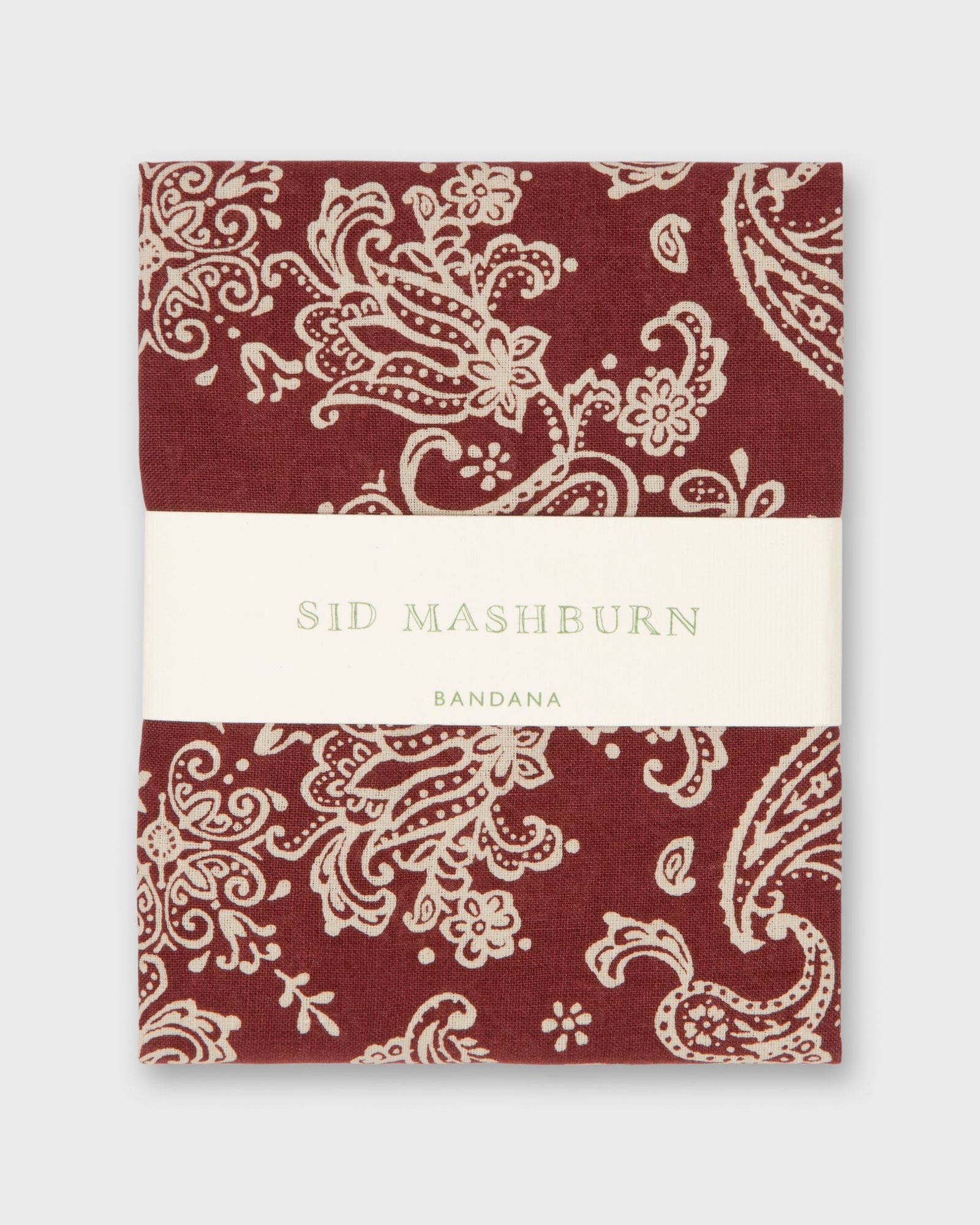 Bandana In Red Paisley