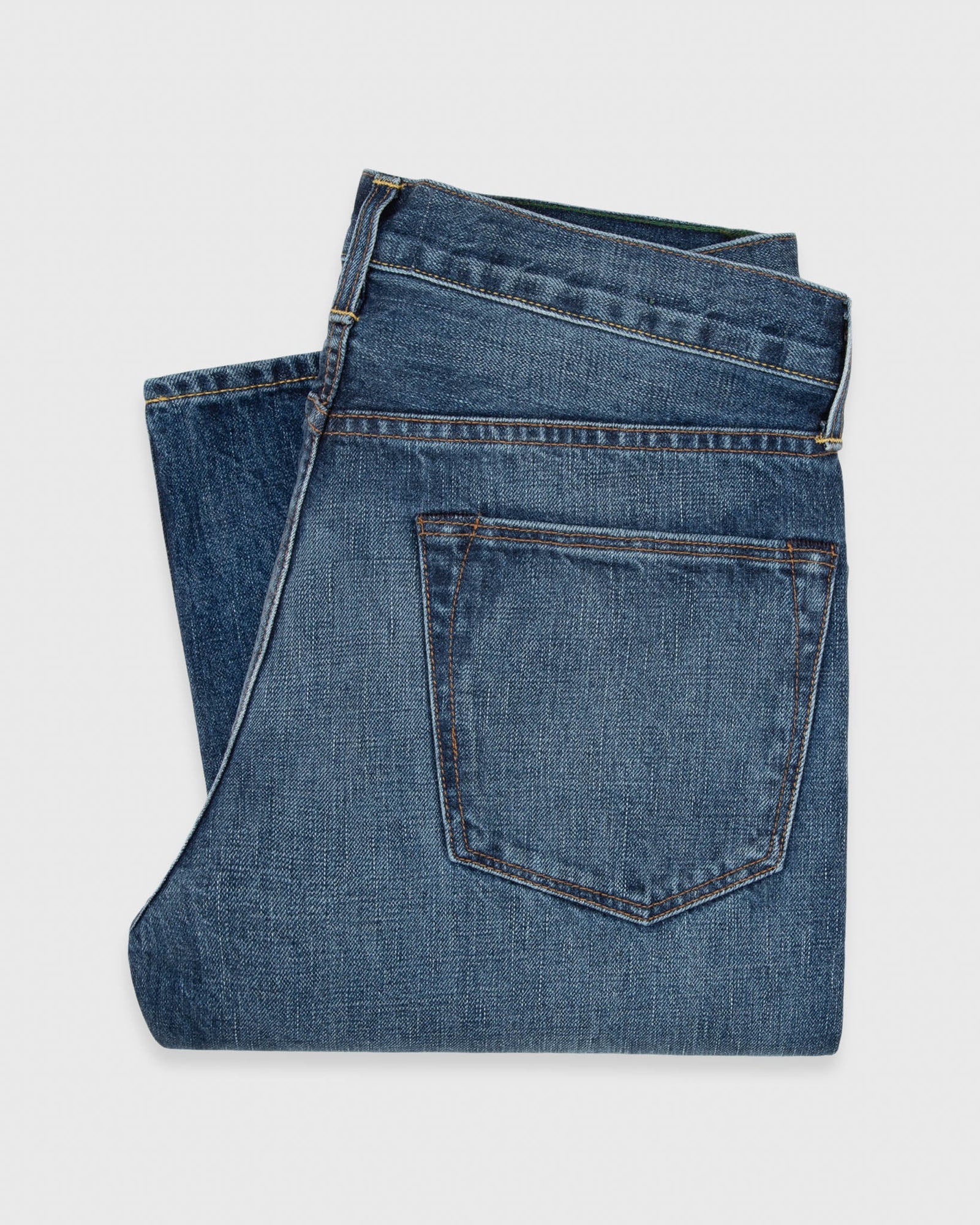 Slim Straight Jean In Japanese Selvedge Deep