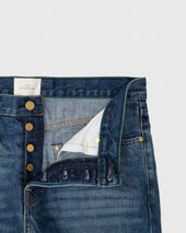 Slim Straight Jean In Japanese Selvedge Deep